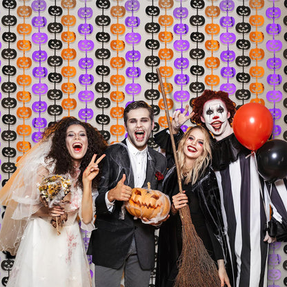 Halloween Wreath Curtains