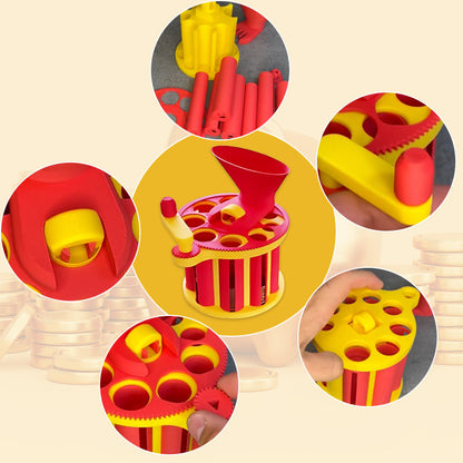 Hand-Cranked Coin Sorter