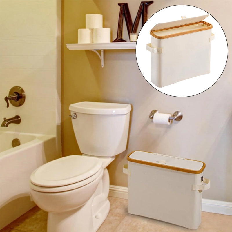 Fabric Paper Towel Roll Storage Basket