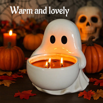 Halloween Ghost Candlestick