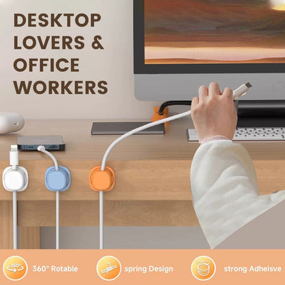 360° Rotating Cable Organizer