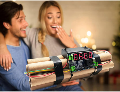 Dynamite Shaped Clock