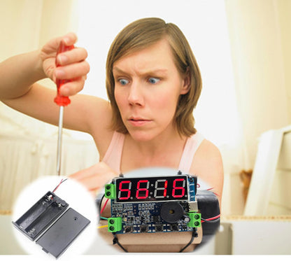 Dynamite Shaped Clock