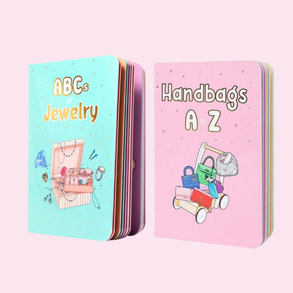 Jewelry and Handbags ABC Book Set