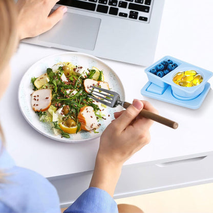 Silicone Compartment Lunch Box