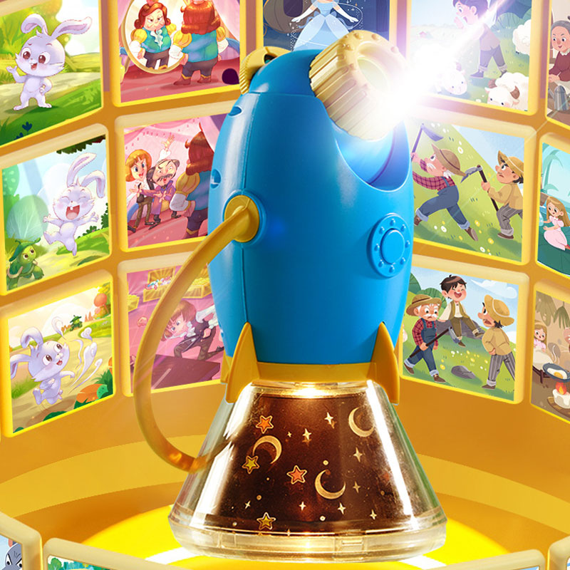 Rocket Projection Story Machine Music Box