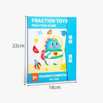 🧲 Magnetic Fraction Learning Kit – Master Fractions with Fun & Ease!