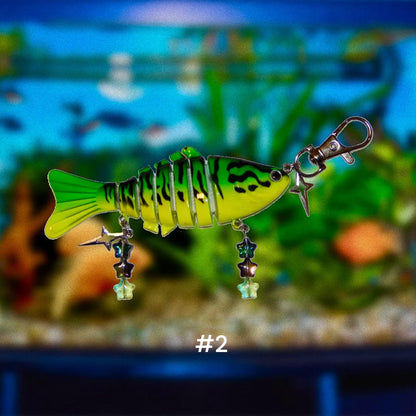 Fishing Bait Keychain