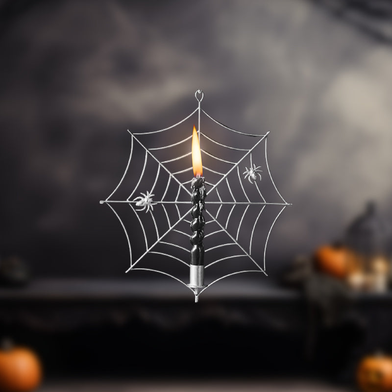 Spider Web Candle Holder