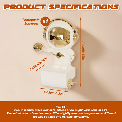 🚀 Toothpaste Squeezer – No-Drill, Futuristic Storage Solution!