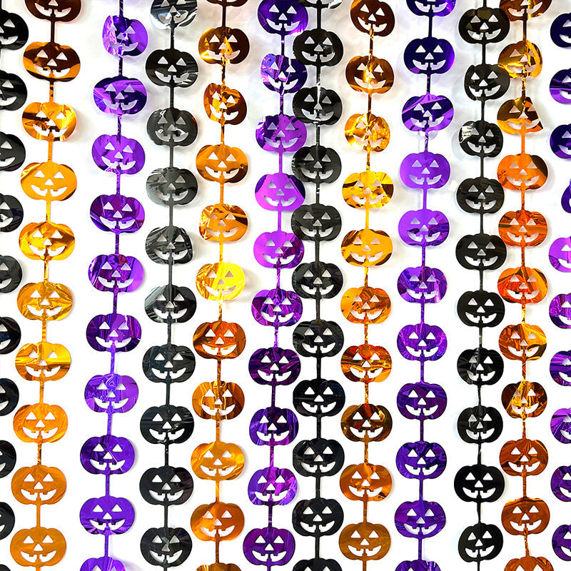 Halloween Wreath Curtains