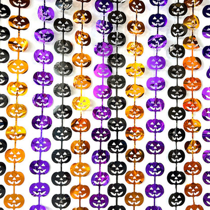 Halloween Wreath Curtains
