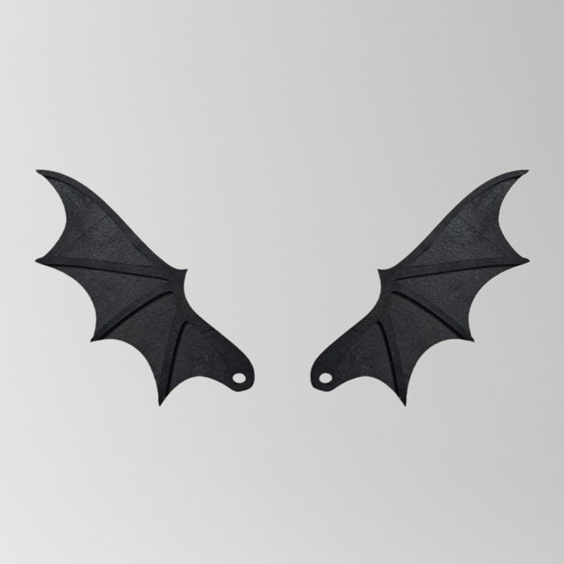 Halloween License Plate Bat Wings Decoration