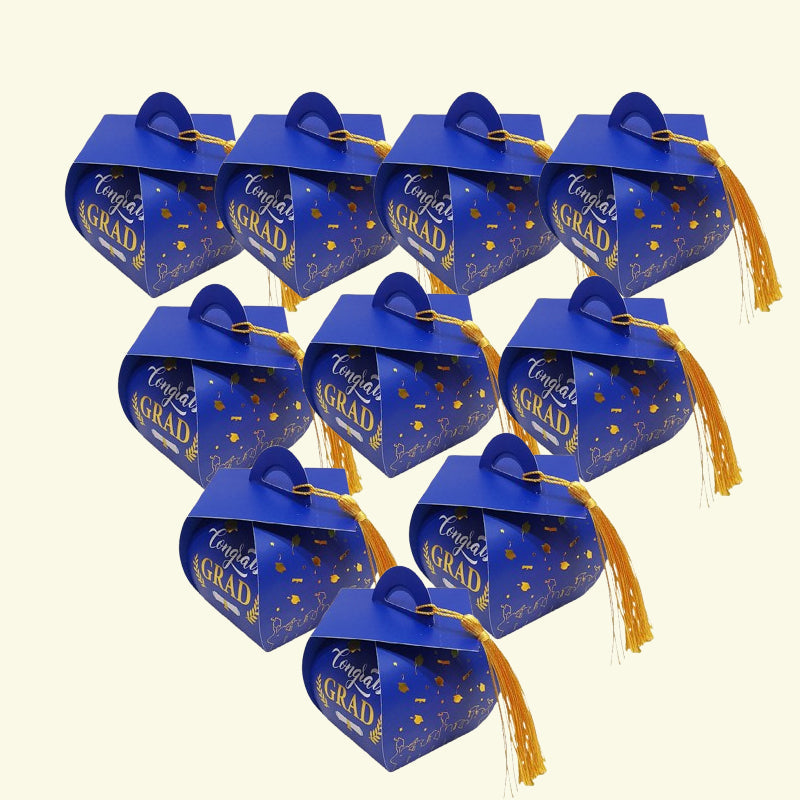 Graduation cap gift box