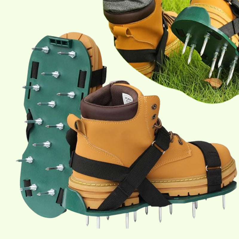 🌱 Lawn Aerator Shoes - To Loosen The Grass