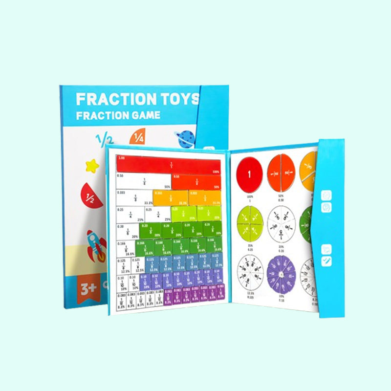 🧲 Magnetic Fraction Learning Kit – Master Fractions with Fun & Ease!