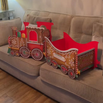 Christmas Gift Train Decoration