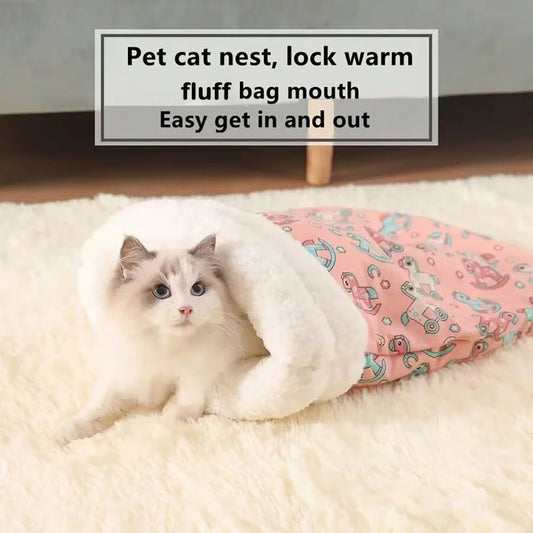 🔥 🐾 Cozy Pet Nest For Cats And Dogs