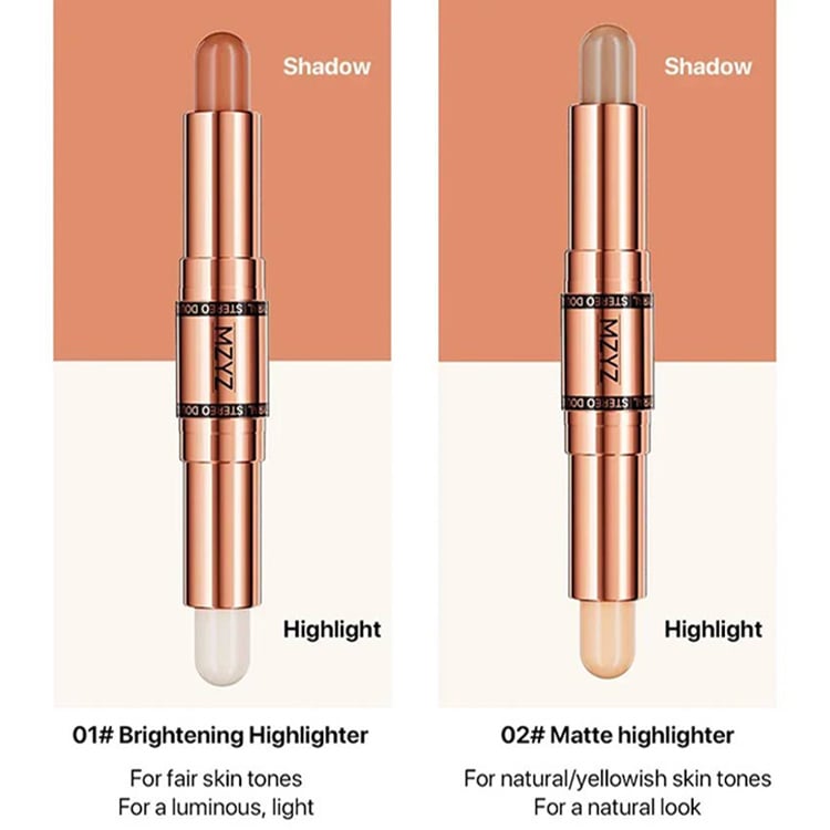 Double-ended contour stick
