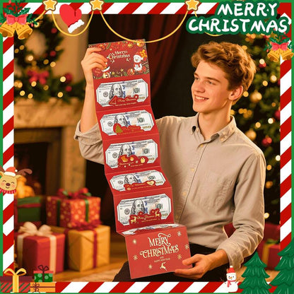 DIY Christmas Surprise Gift Envelope