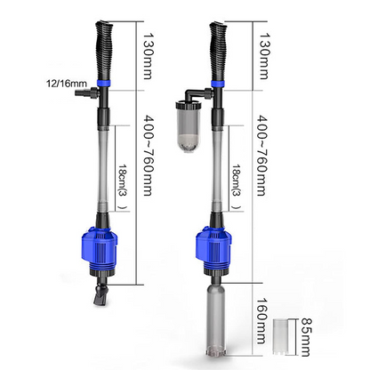 Electric Suction Aquarium Water Changer Filter Cleaner