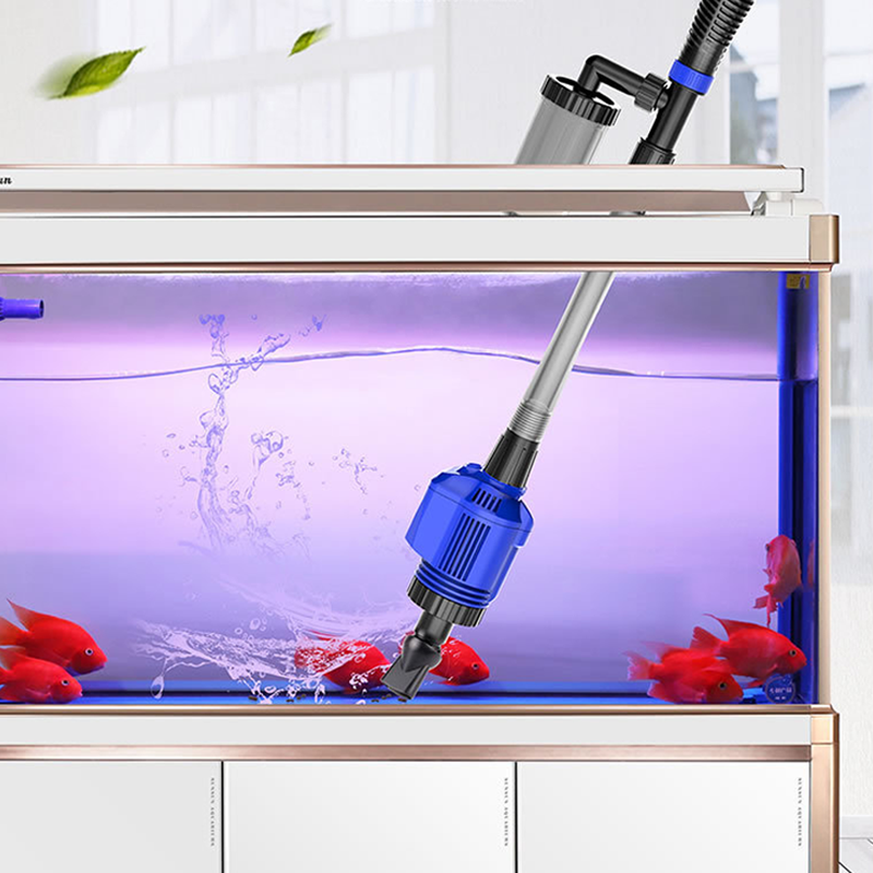 Electric Suction Aquarium Water Changer Filter Cleaner